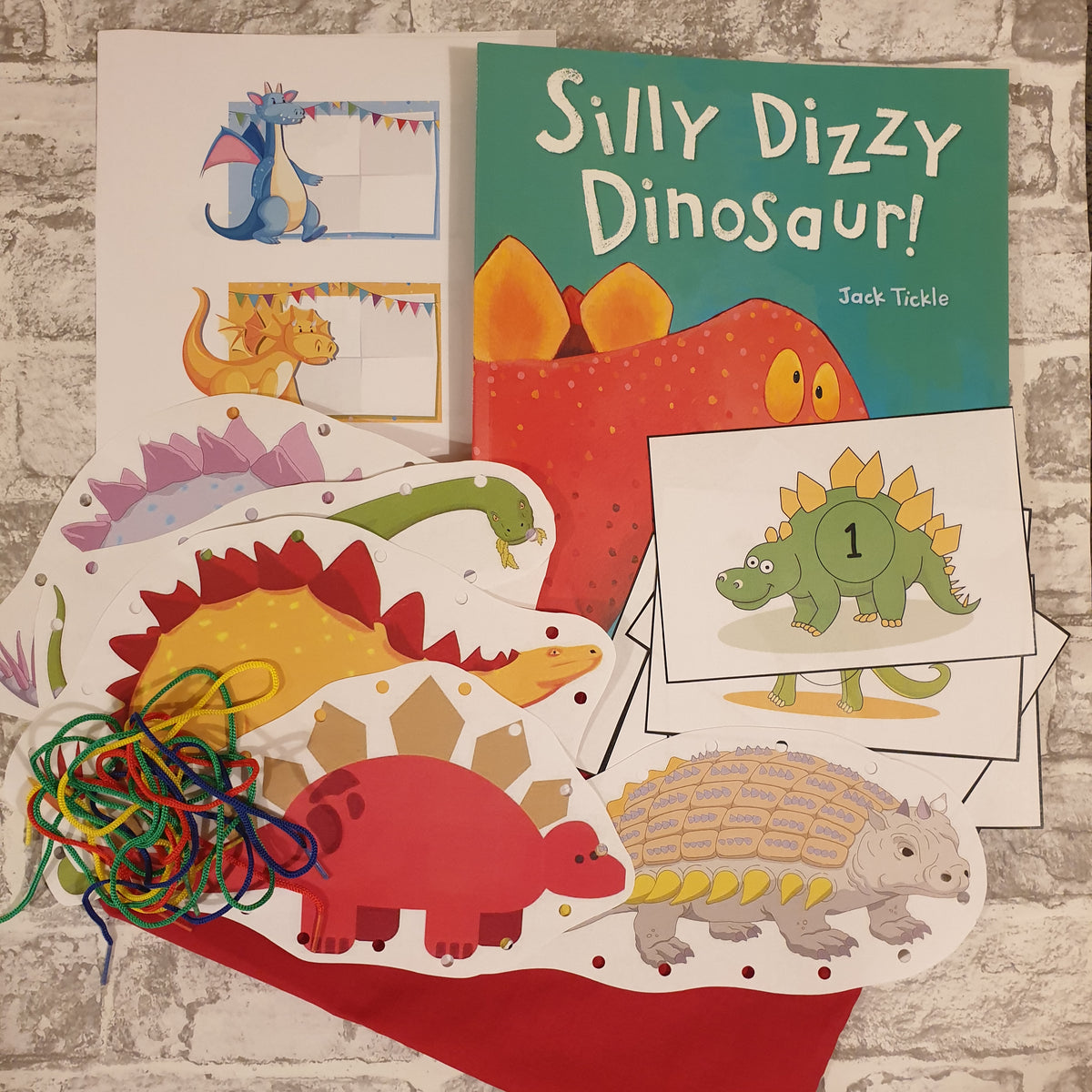 Silly Dizzy Dinosaur Story Sack – The-Early-Years-Store