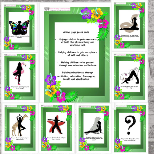 Animal Yoga Cards